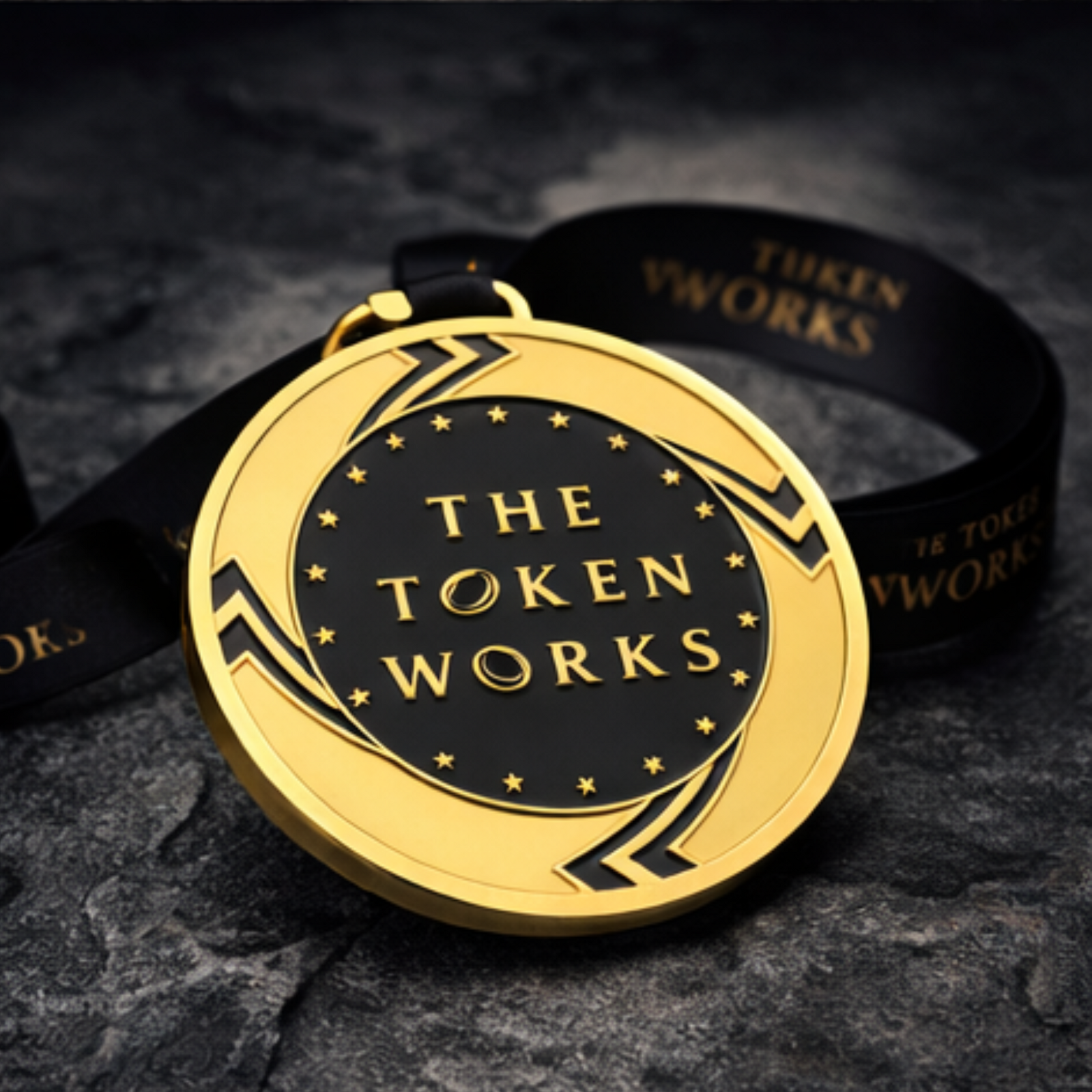 Custom Medal w/ Ribbon