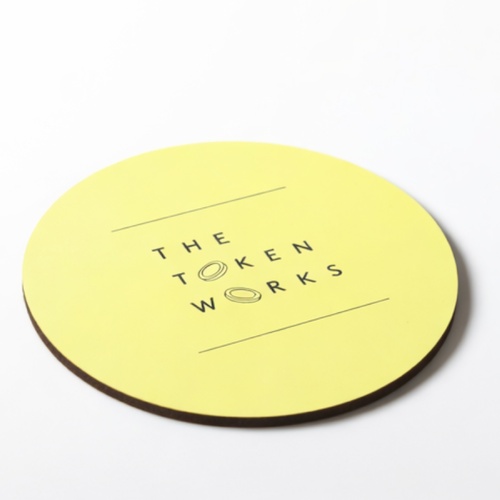 Custom Luxury Cork Backed Coaster
