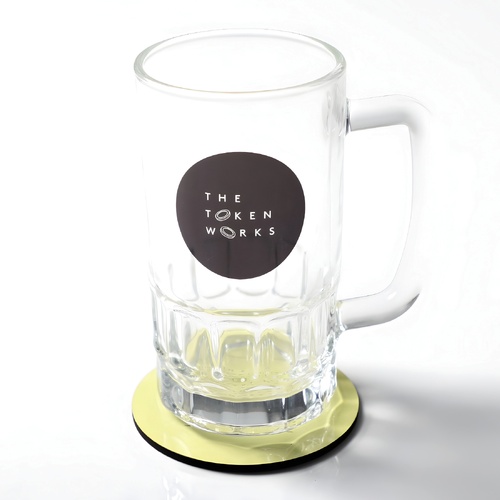 Custom 20oz Glass Beer Mug