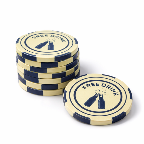 Custom Ceramic Drink Token