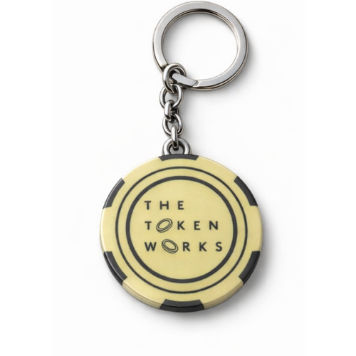 Custom Circle Token Key Chain