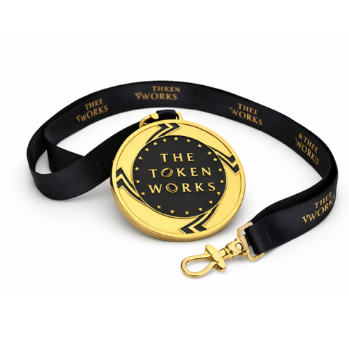 Custom Medal w/ Ribbon